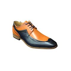 LACE UP WINGTIP DRESS SHOE