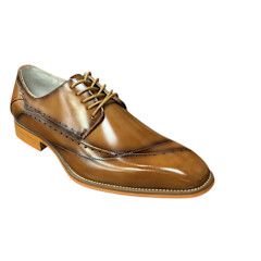 GIOVANNI TRISTON LACE UP LEATHER DRESS SHOE