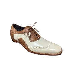 BANGOR TWO TONE WING TIP FRESS SHOE