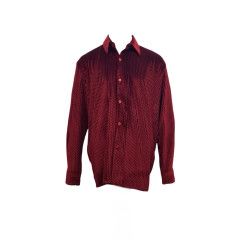 PRONTI PIN DOT KNIT LONG SLEEVE SHIRT