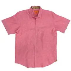 SHORT SLEEVE SUMMER LINEN SHIRT