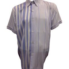 MICRO MIX STRIPE SHORT SLEEVES SHIRT