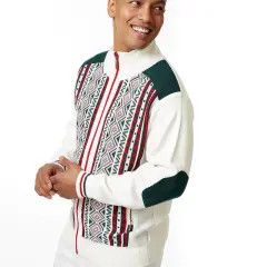 CARDIGAN SWEATER WITH ZIPPER
