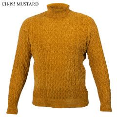 CLASSIC TURTLE NECK KNIT SWEATER