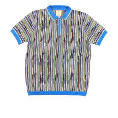 CIGAR POLO KNIT TOP COMFORTABLE SWEATER