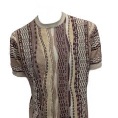 CIGAR SHORT SLEEVE SWEATER CREW KNIT