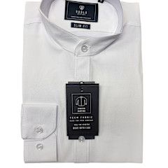 BANDED COLLAR SUSLO DRESS SHIRT