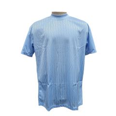 PRONTI MOCK NECK SHORT SLEVE SHIRT S1239