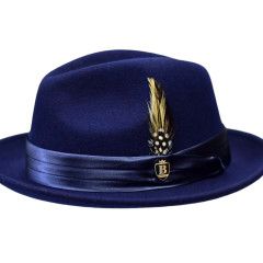 CRUSHABLE WOOL FEDORA HAT