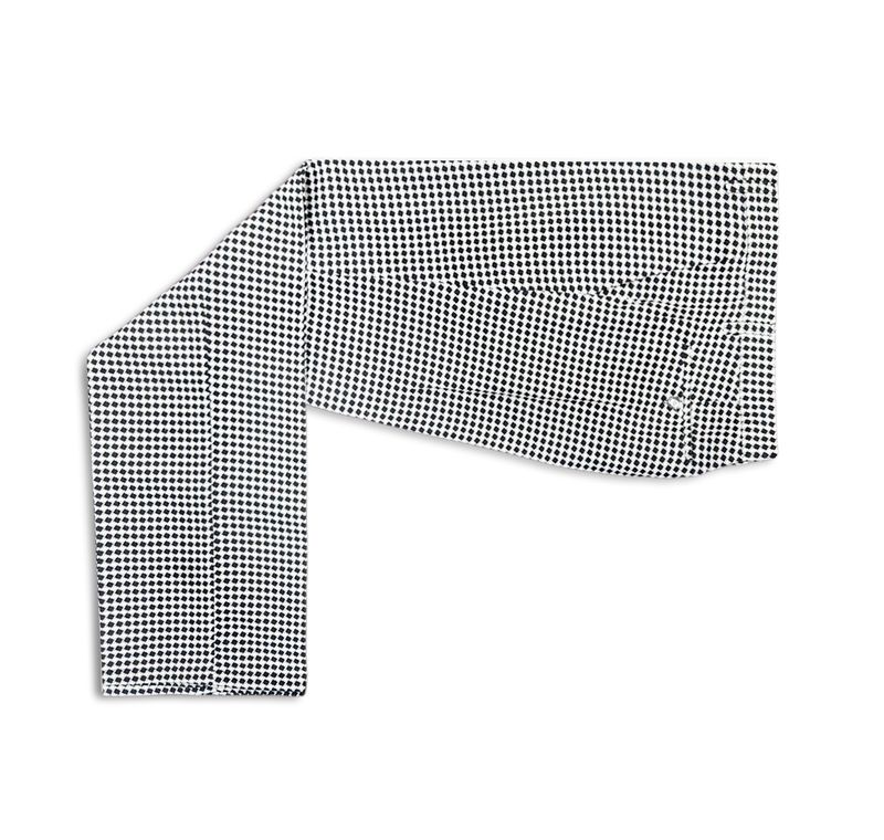 FLAT FRONT TEXTURED DRESS PANTS