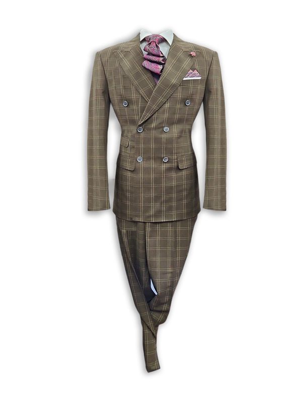 WIN PAINT DOUBLE BRESTED 2PC SUIT