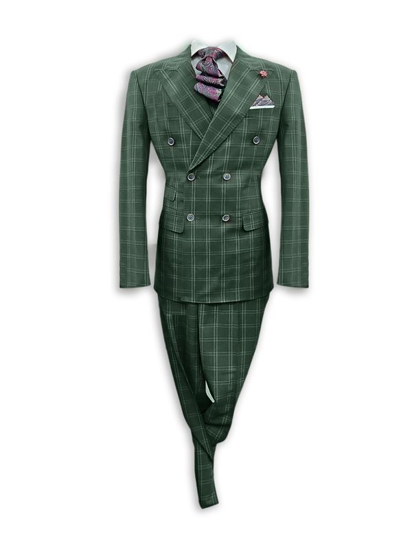 WIN PAINT DOUBLE BRESTED 2PC SUIT