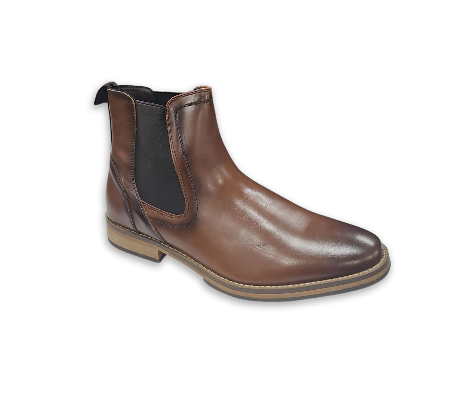 CHELSEA CARSON ZIP UP BOOT, Color: BROWN, Size: 8.9