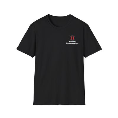 Retro Vintage Style Unisex Softstyle T-Shirt - HRI Logo