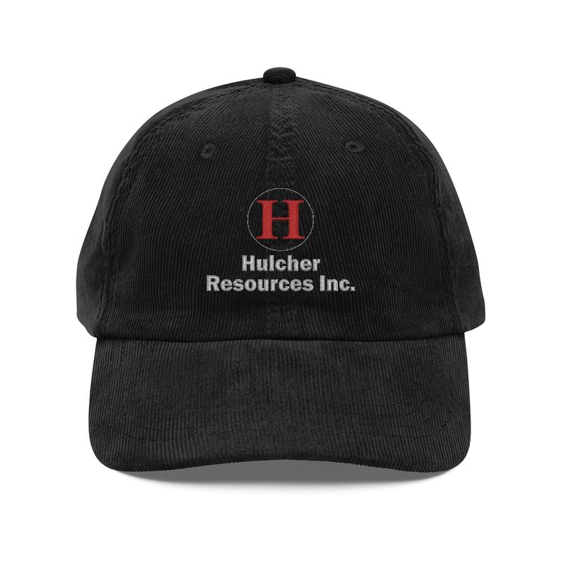 Vintage Corduroy Cap - Embroidered - HRI