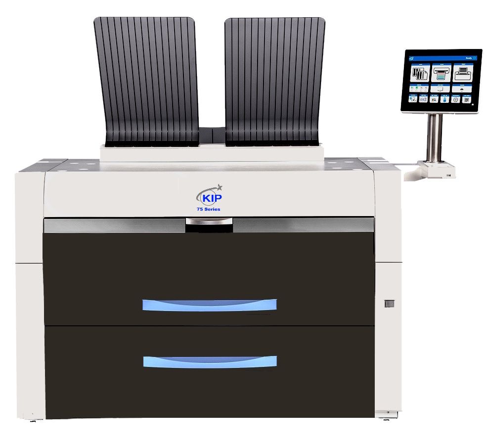 * KIP 7570 * B & W Plotter  Color Scan - 10 D Size Per Min.