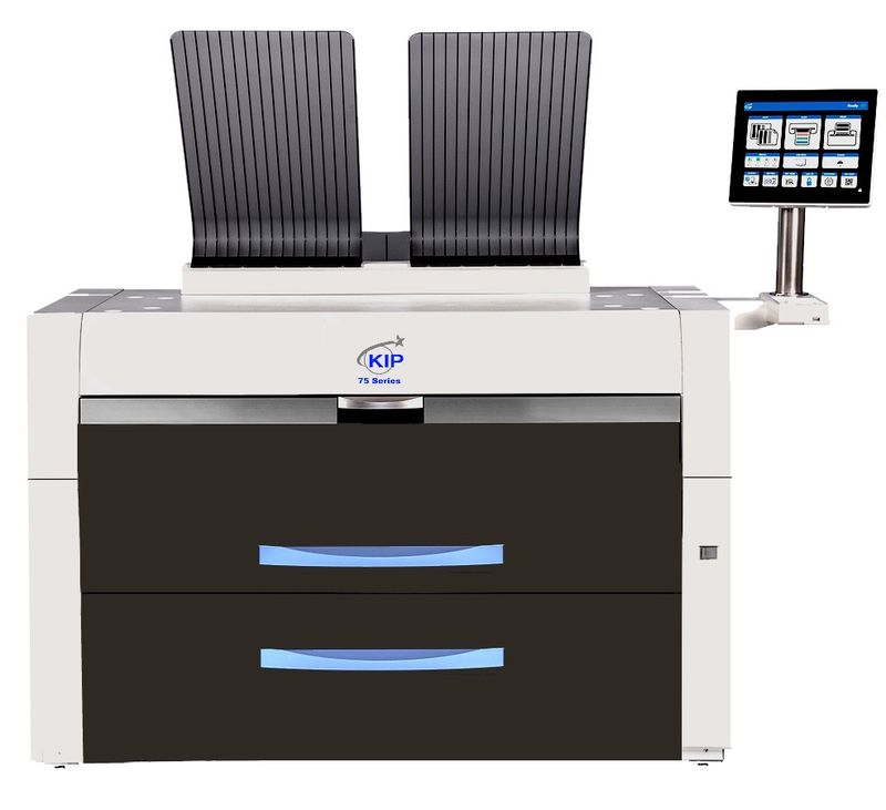 * KIP 7570 * B & W Plotter  Color Scan - 10 D Size Per Min.
