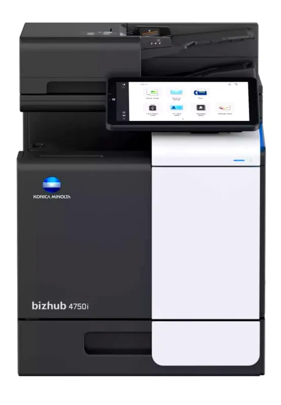 Bizhub 4750i - B & W 50 ppm DeskTop Copier, Print + Scan + Copy