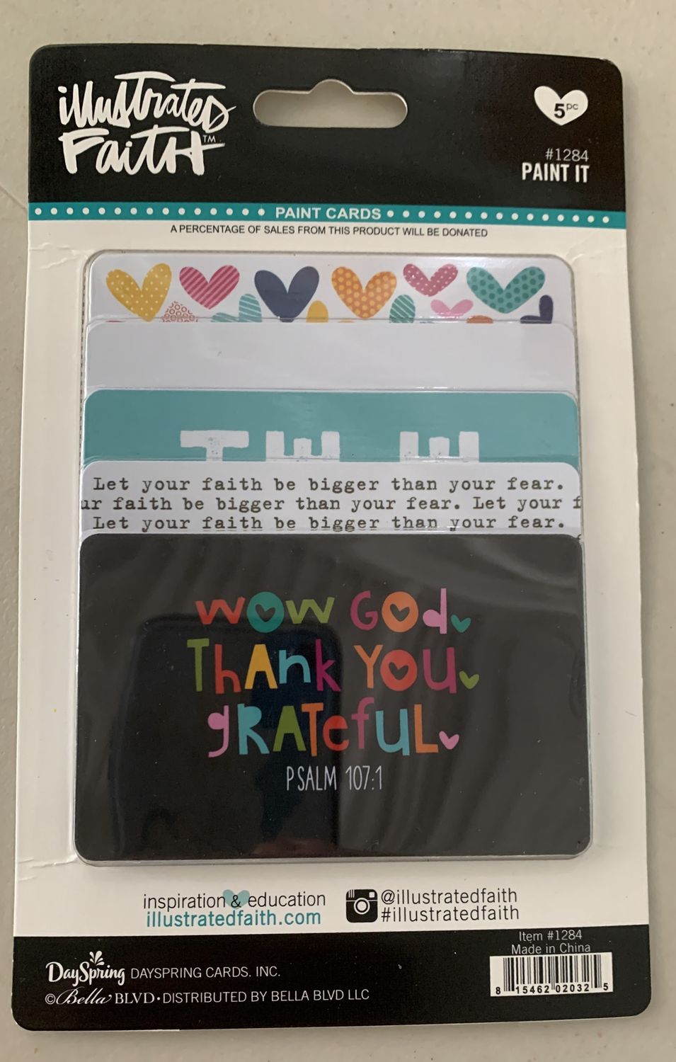 BJR- PAINT IT CARDS (PKG OF 5)