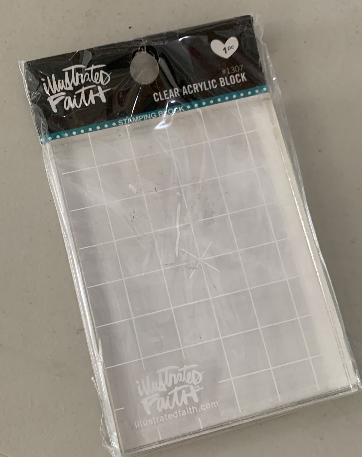 BJR- CLEAR ACRYLIC BLOCK