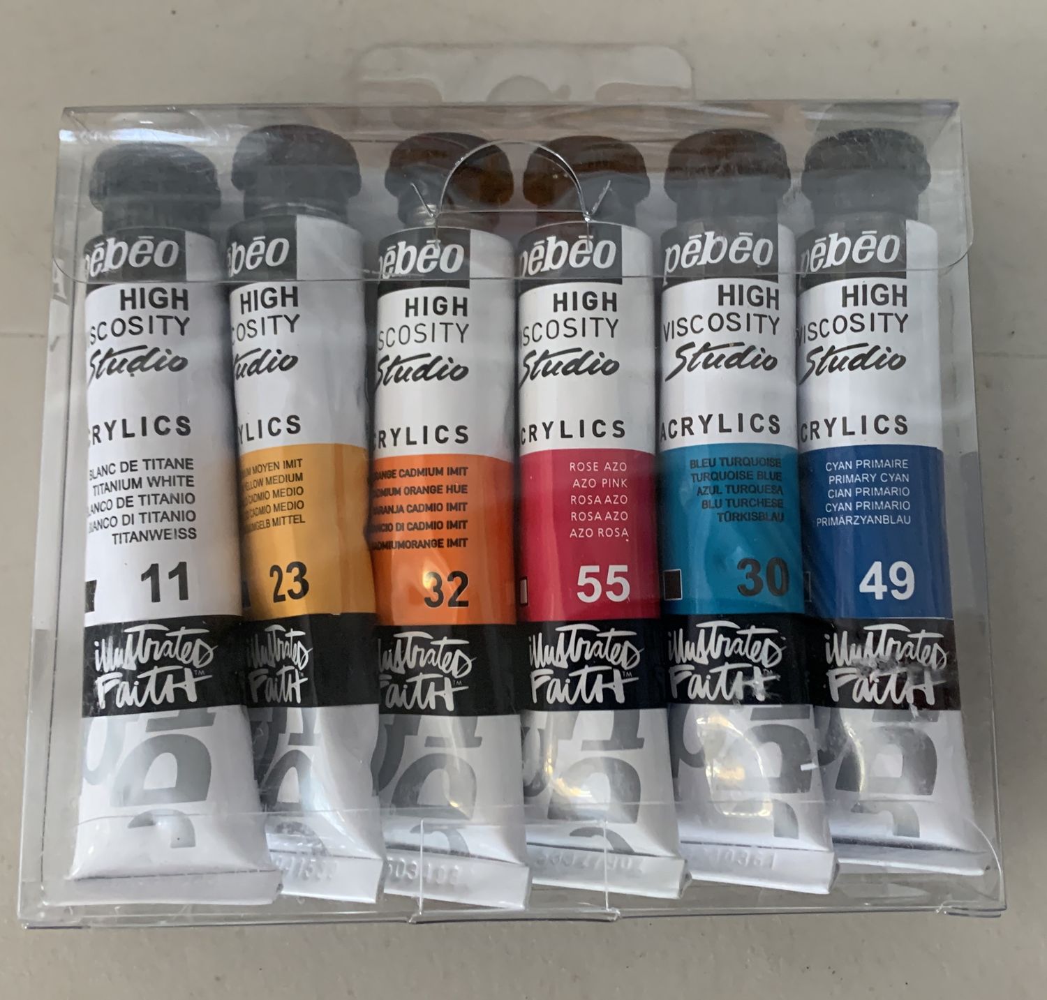 BJR- PAINT SET- ACRYLIC HEAVY- SHANNAS FAVORITE