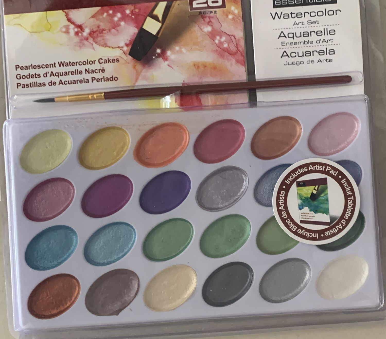 BJR- WATERCOLORS- PEARLESCENT- ROYAL &amp; LANGNICKEL