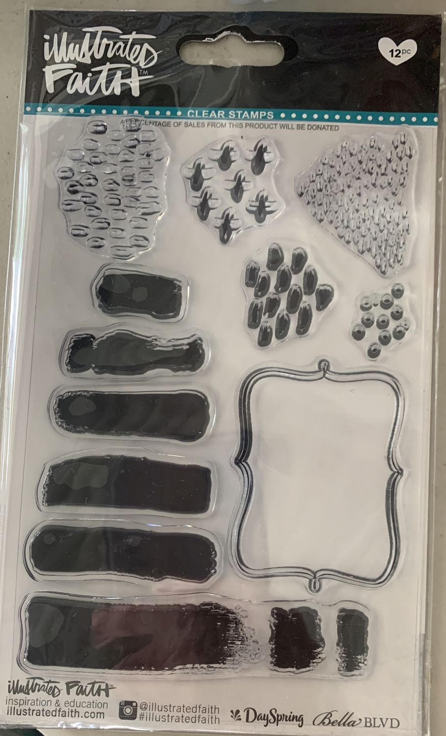 BJR- CLEAR STAMPS- ELEMENTS