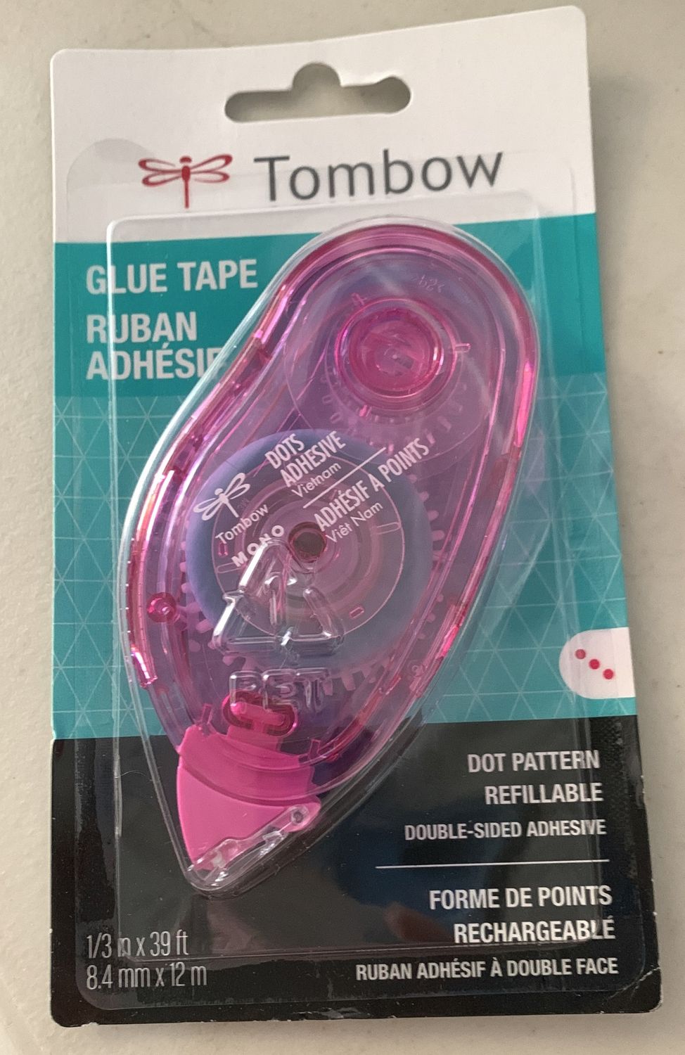 BJR- GLUE TAPE- DOTS- MONO TOMBOW RUNNER