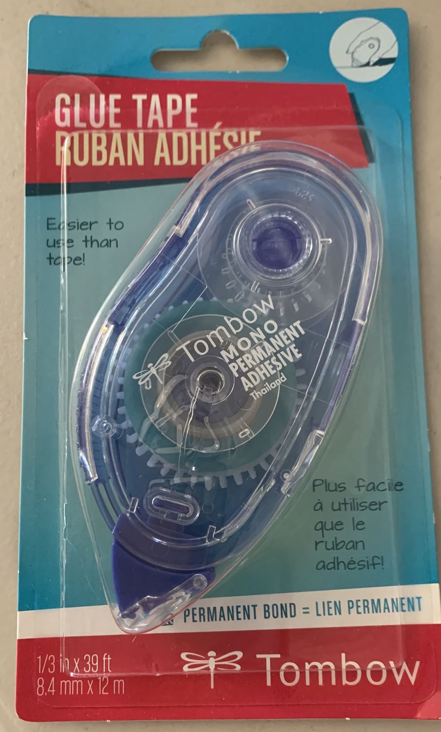 BJR- GLUE TAPE- PERMANENT- MONO TOMBOW RUNNER