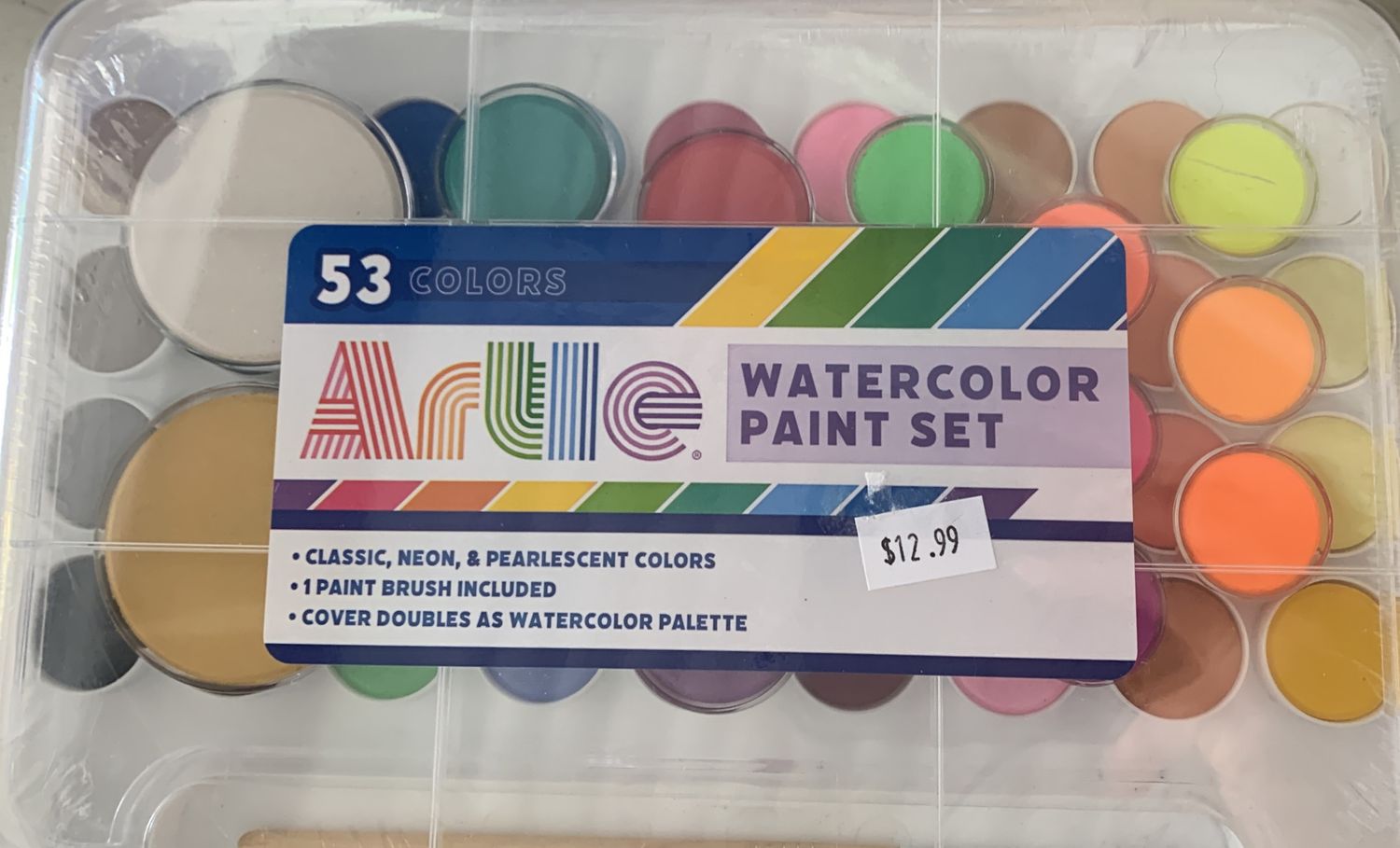 BJR- WATERCOLOR SET- 53 COLORS