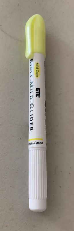 BIBLE MILD GLIDER- YELLOW- GEL HIGHLIGHTER