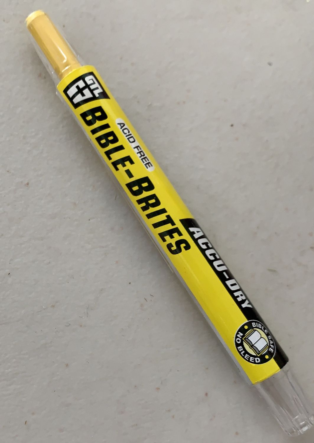 BIBLE-BRITES- YELLOW