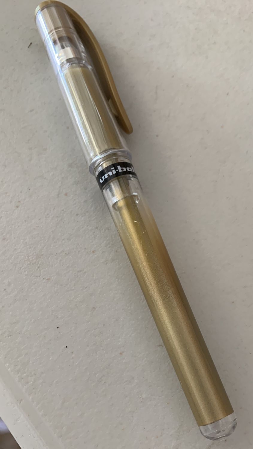 BJR- UNIBALL GOLD PEN