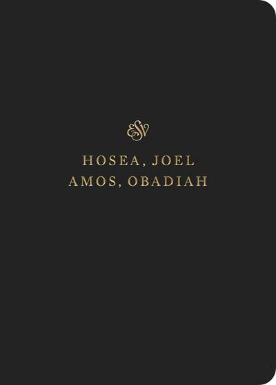 B-ESV- SCRIPTURE JOURNAL: HOSEA, JOEL, AMOS, OBADIAH