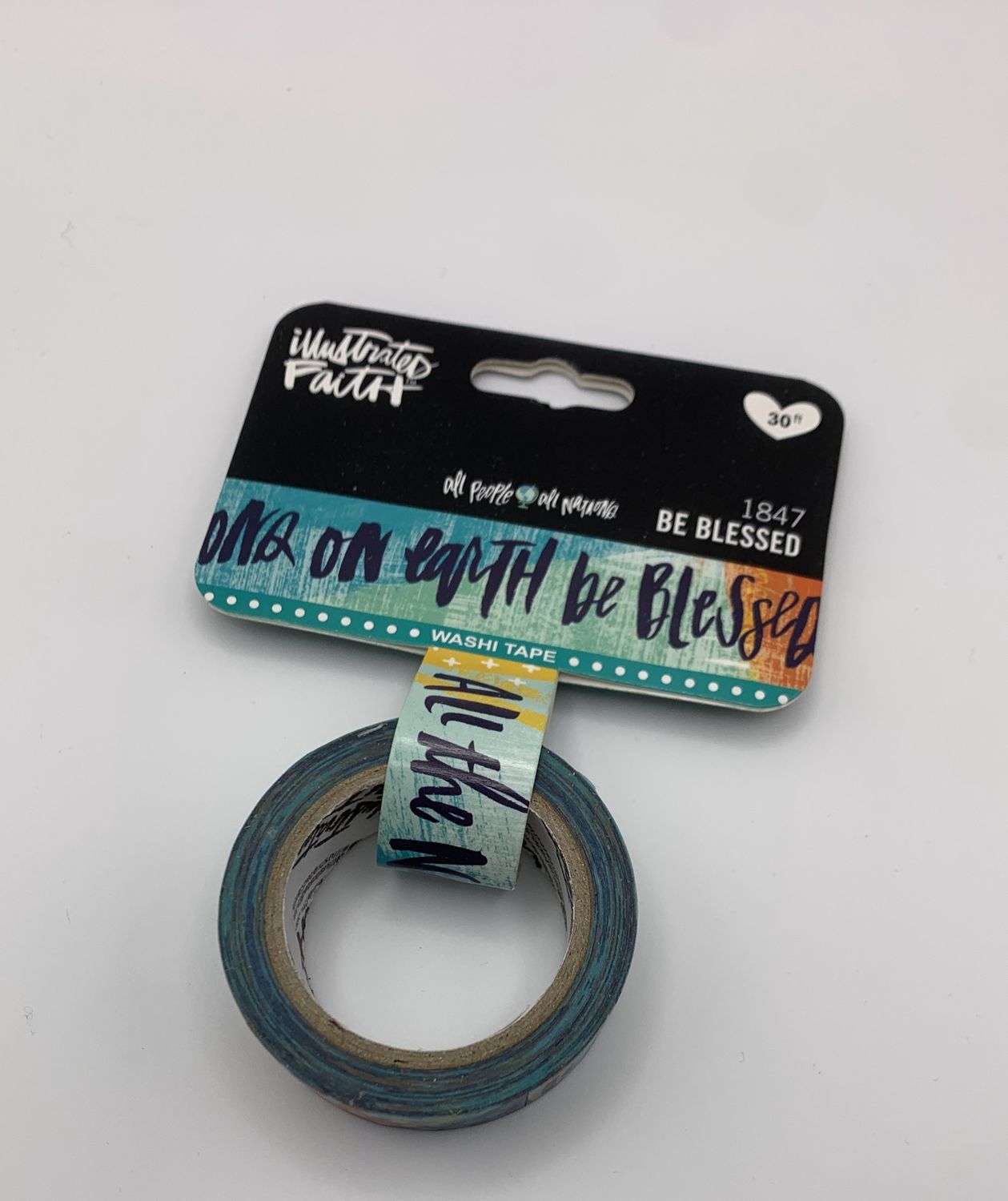 BJR- WASHI TAPE- BE BLESSED