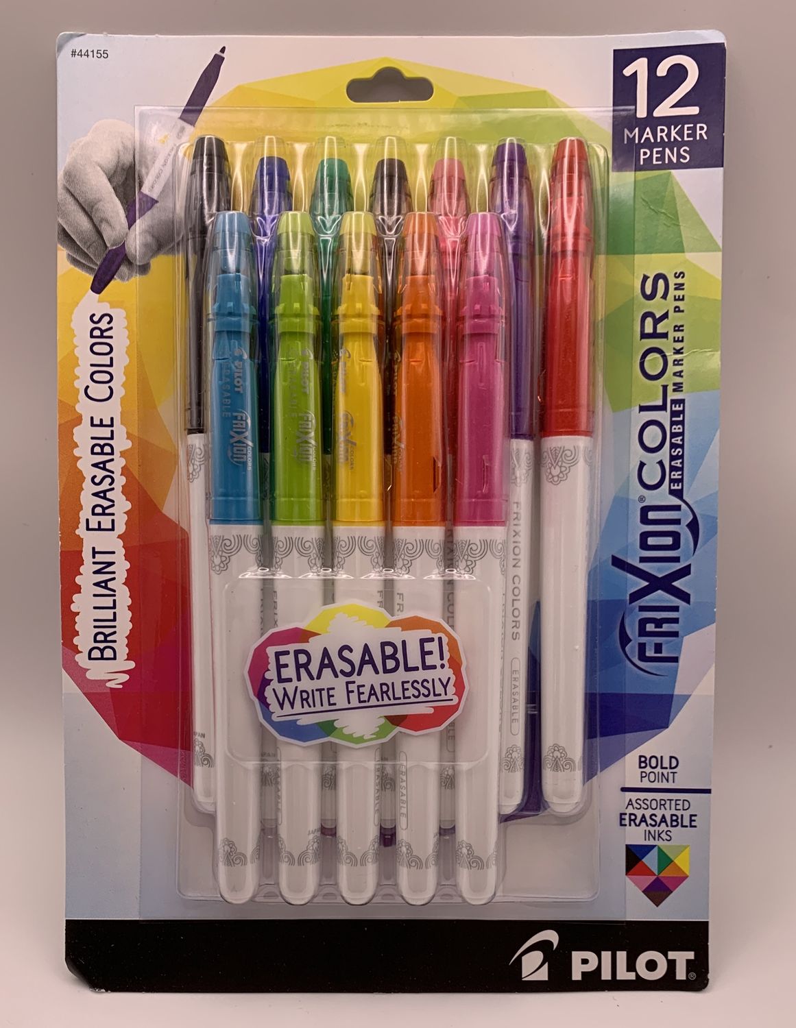 BJR- FRIXION ERASABLE MARKER SET- 12