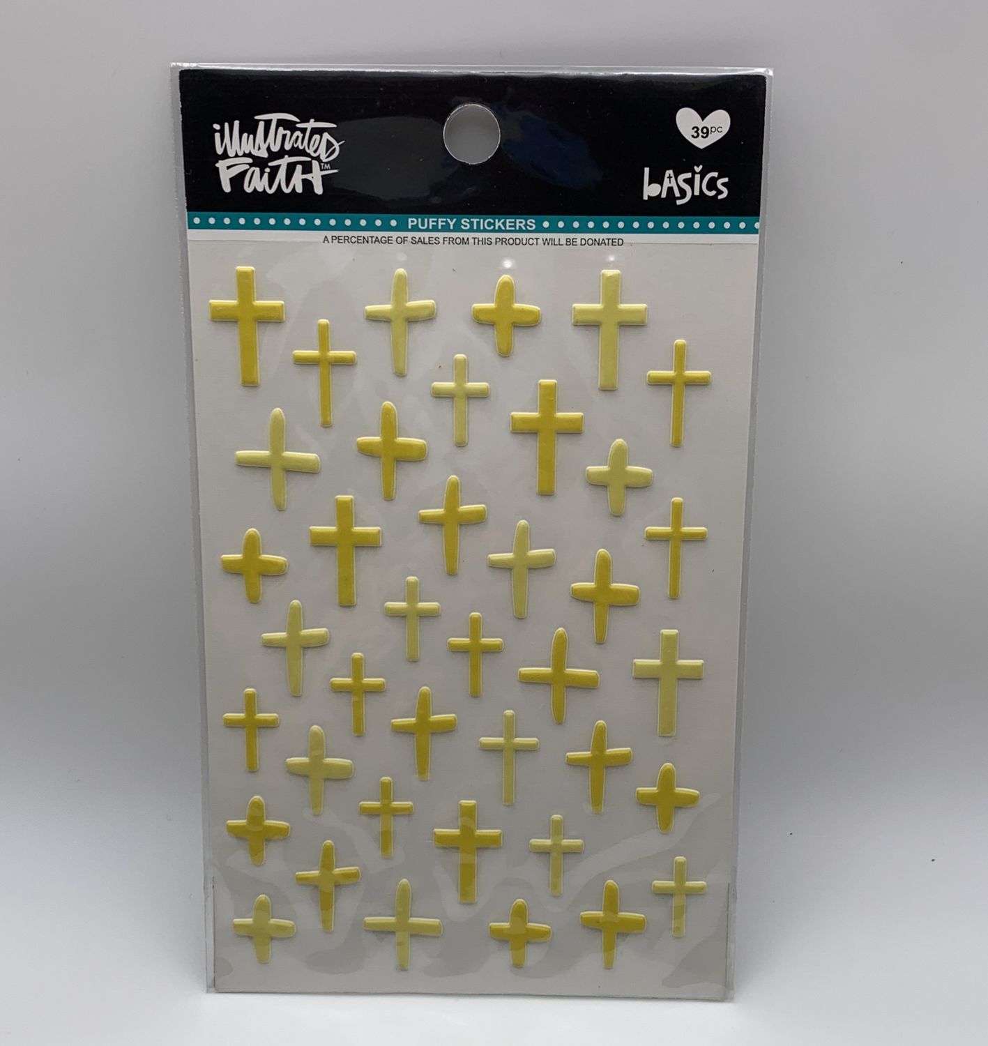 BJR- PUFFY CROSSES- BANANAS FOR YOU