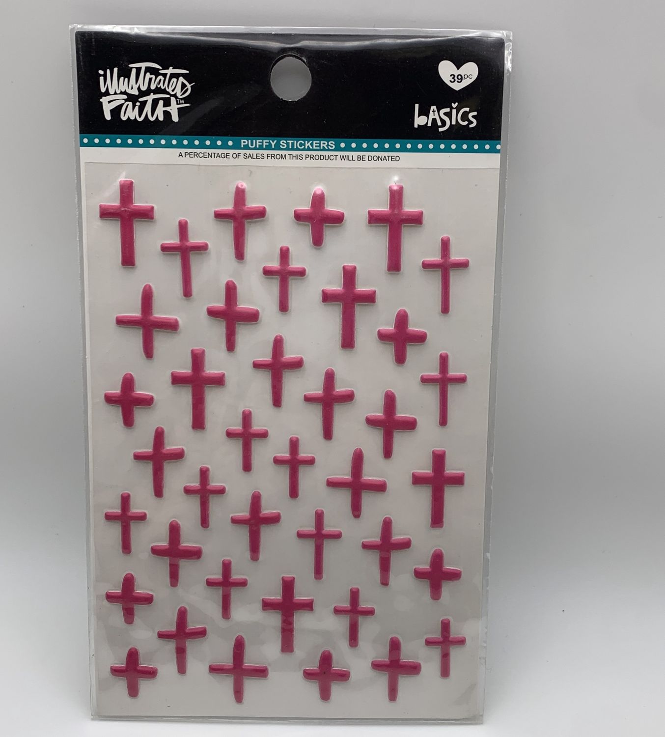 BJR- PUFFY CROSSES- ONE IN A MELON