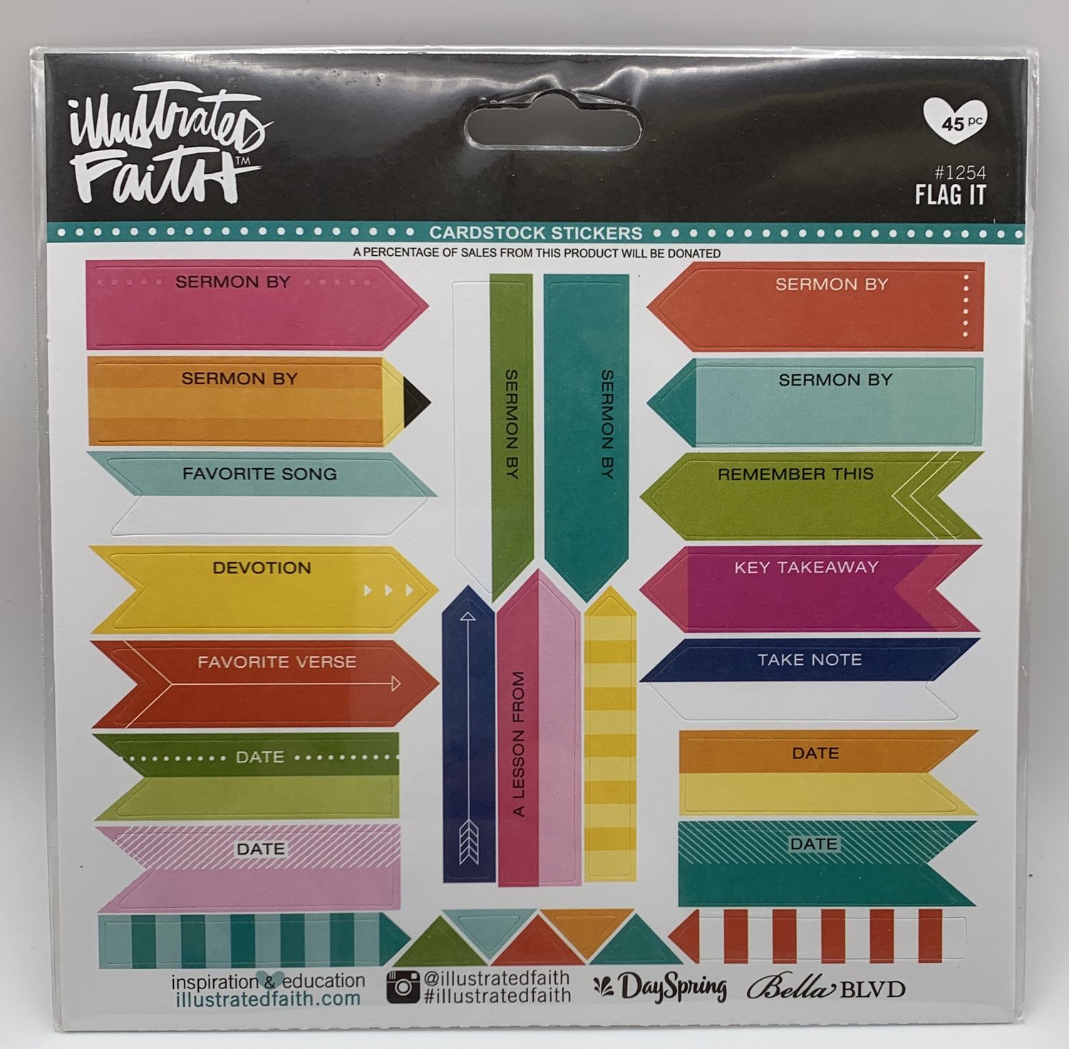 BJR- STICKERS- FLAG IT