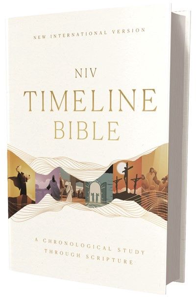 B-NIV- TIMELINE BIBLE, HARDCOVER- CHRONOLOGICAL BIBLE- SALE!