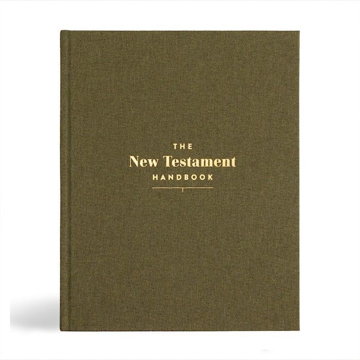 BR- NEW TESTAMENT HANDBOOK, SAGE CLOTH OVER BOARD: A VISUAL GUID