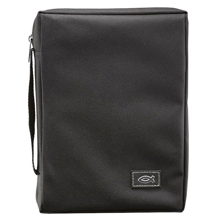 BIBLE COVER- SM- SUPER VALUE BLACK, SMALL