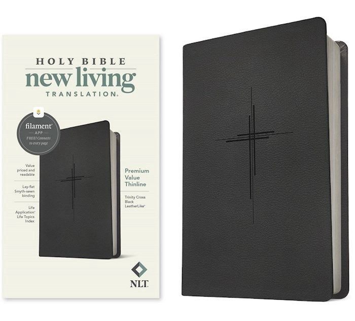B- NLT PREMIUM VALUE THINLINE FILAMENT BLACK TRINITY CROSS