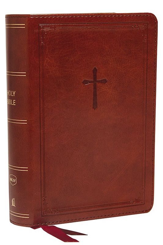 B-NKJV- COMPACT REFERENCE BIBLE BROWN