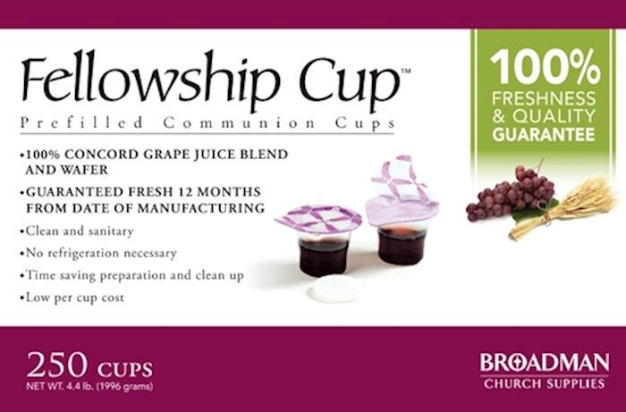 FELLOWSHIP CUP- 250- JUICE &amp; WAFER SET