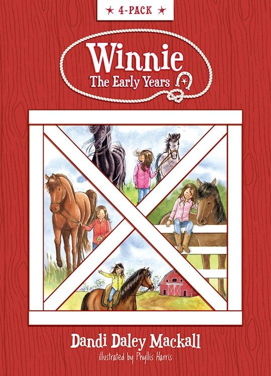 WINNIE, THE EARLY YEARS- SET OF 4 BOOKS