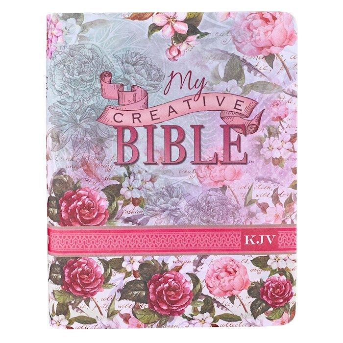 B-KJV- MY CREATIVE BIBLE SILKY FLORAL JOURNALING