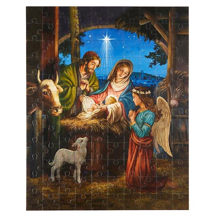 JIGSAW PUZZLE- NATIVITY- 120 PIECES
