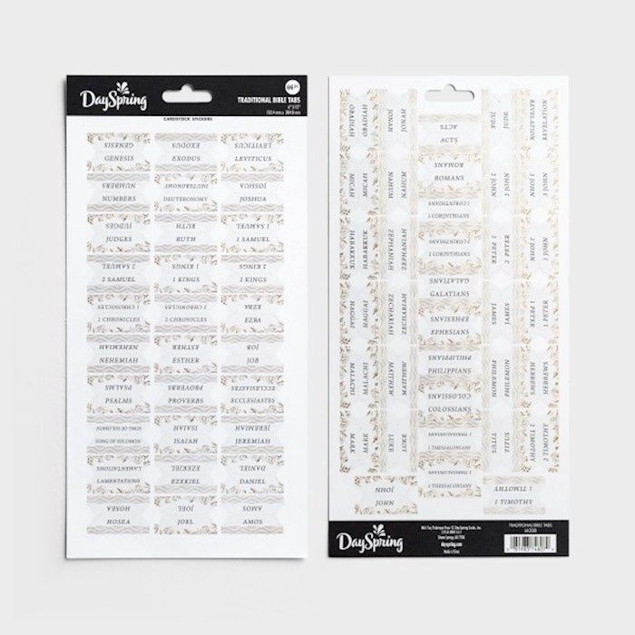 BJR- BIBLE TABS- TRADITIONAL