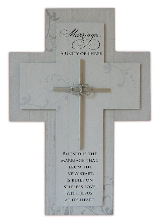 WALL CROSS- MARRIAGE- UNITY OF THREE